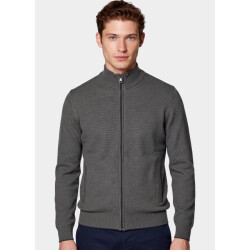 Baileys Vest heren cardigan zip all-over 2-tone 622009/775