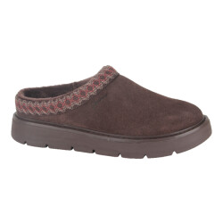 Skechers 169193 choc dames pantoffel (open hiel)