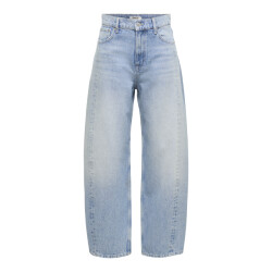 Only Onljessica high waist barrel ankle jeans