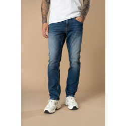 Petrol Industries Starling heren straight-fit jeans 5760 worn blue