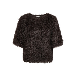 Jacqueline de Yong marta life 2/4 top jrs noos 15380253 coffee bean