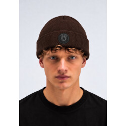 Airforce Bonnet small logo fru0620 dark coffe beanie - airfo