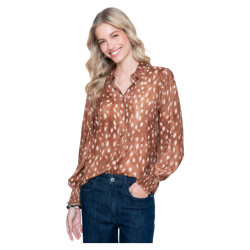 Geisha Blouse camel