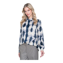 Geisha Blouse dark blue
