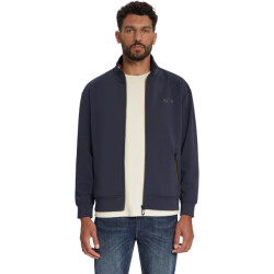No Excess Sweater full zip dark night