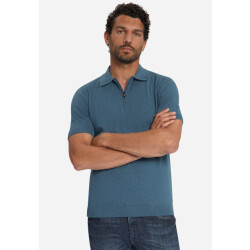 No Excess Heren polo 33220792 132 shadow blue