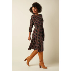 King Louie Betty dress loose fit calou 10673 spicy brown