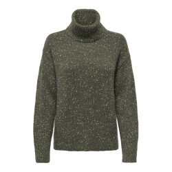 Jacqueline de Yong sabine l/s cowl neck pullover kn 15379769 forest night
