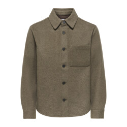 Only & Sons Onsmicah twill overshirt frml