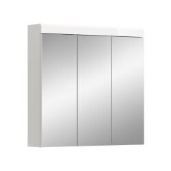 Furnilux Scout spiegelkast badkamer 3 spiegeldeuren 80x79x18 cm wit