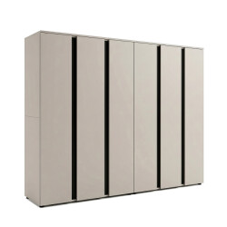 Furnilux Amara kledingkastcombinatie 242 cm – 2-delig met 6 deuren