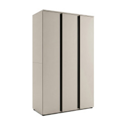 Furnilux Amara 3-deurs kleerkast 121x184x52 cm in