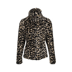 Brunotti cecile-print women fleece skipully met rits dames -