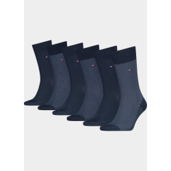 Tommy Hilfiger Cadeaubox sokken 6p tin giftbox birdey 701241155/001