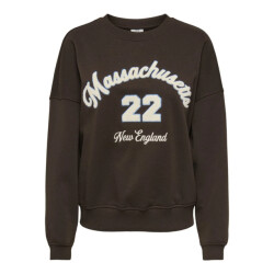 Jacqueline de Yong Mesa l/s o-nk emb sweat