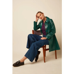 King Louie King luie anais coat glits 10637 botanical green