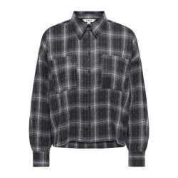 Only onlilston ls glitter detail shirt w 15383362 black checks