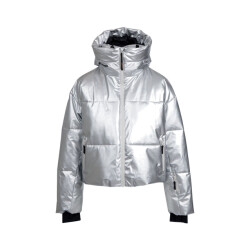 Brunotti fiaskia-metallic women snow jacket ski jack dames -