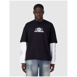 Pure Path 26130110 02 double layered monogram longsleeve