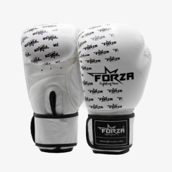 Forza kids mini artifical gloves white -