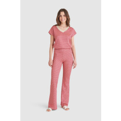 Smashed Lemon 23223 broek met retro print |