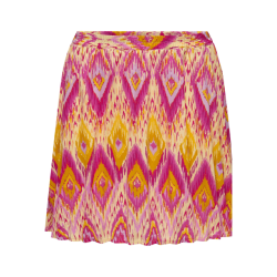 Only Onlalma life poly sh plisse skirt
