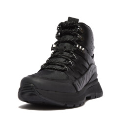 FitFlop Neo-d-hyker leather-mix outdoor boots