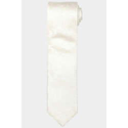 Profuomo Stropdas stropdas creme zijde pp2aa0007a/e