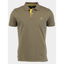Gant Polo korte mouw contrast collar pique ss rugge 2052003/301