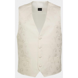 Masterhand Gilet trouw gilet creme met werkje 900.0477.7185.005/10