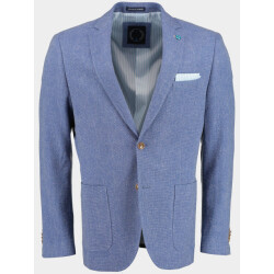 Bos Bright Blue Colbert leek jacket drop 7,5 231037le18sb/240 blue
