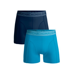 Muchachomalo Jongens 2-pack boxershorts effen