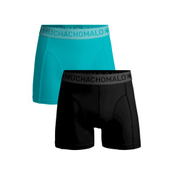 Muchachomalo Jongens 2-pack boxershorts effen
