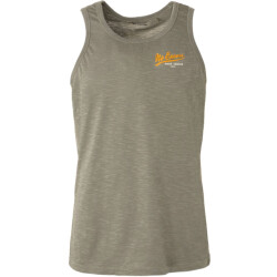 No Excess Singlet garment dyed slub light army