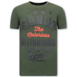 Local Fanatic The notorious conor print-shirt ufc