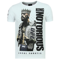 Local Fanatic King notorious slim fit t-shirt
