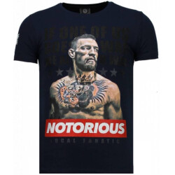 Local Fanatic Conor notorious legend rhinestone t-shirt