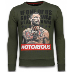 Local Fanatic Conor notorious crewneck groen