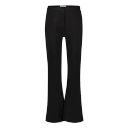 Simple Yelma flaired pants black