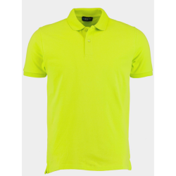 Bos Bright Blue Polo korte mouw geel polo slim fit 2200900/407