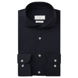 Profuomo Japanese knitted overhemd met lange mouwen