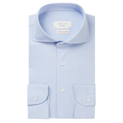 Profuomo Japanese knitted overhemd met lange mouwen