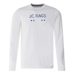 J.C. Rags Renzo t-shirt met lange mouwen