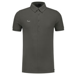 Morse code Polo met korte mouwen