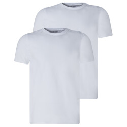 J.C. Rags Basic t-shirt met korte mouwen 2-pack