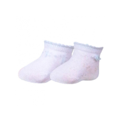 In Control 886-2 newborn socks rose