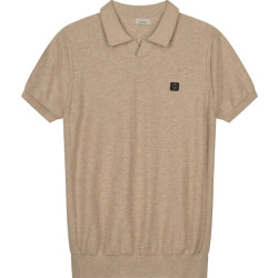 Dstrezzed Polo s/s melange slub