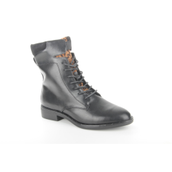 s.Oliver 25107-23/001 dames veterboots gekleed