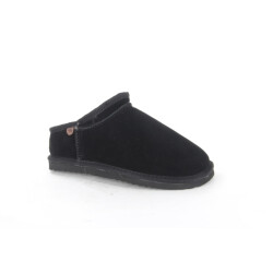 Warmbat Conner black heren pantoffel (gesloten hiel)