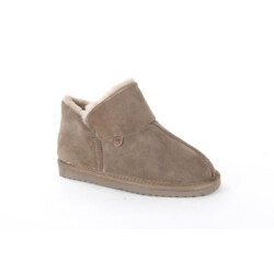 Warmbat Willow moss dames pantoffel (gesloten hiel)